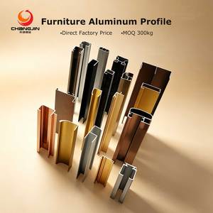 6063-T5 Custom Anodized OEM Aluminum Profile for Furniture