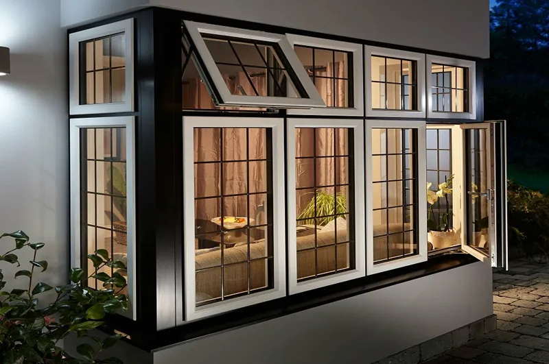 Motorized Electric Actuated Aluminium Venting Skylight Window