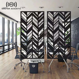 MJ Master Acoustic Commercial Home Decor Flexible Dividing Polyester Hanging Partitions