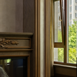 Inward Opening Soundproof Aluminium-Clad Sash