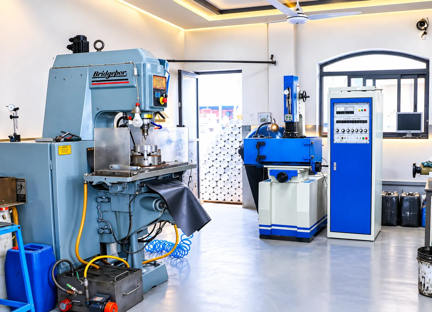 Machining workshop and toolroom equipment