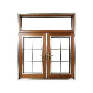 Anti-frost Folding Wooden Frame Tempered Glass Louver