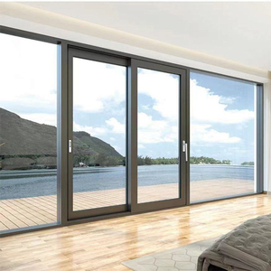 Thermal Break Soundproof Aluminum Sliding Glass Door